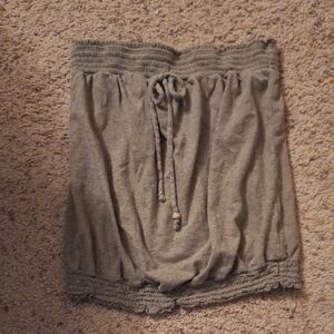 Casual Olive Green Top